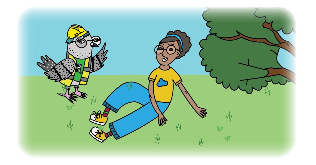 Katy and the Hydrogen Pigeon