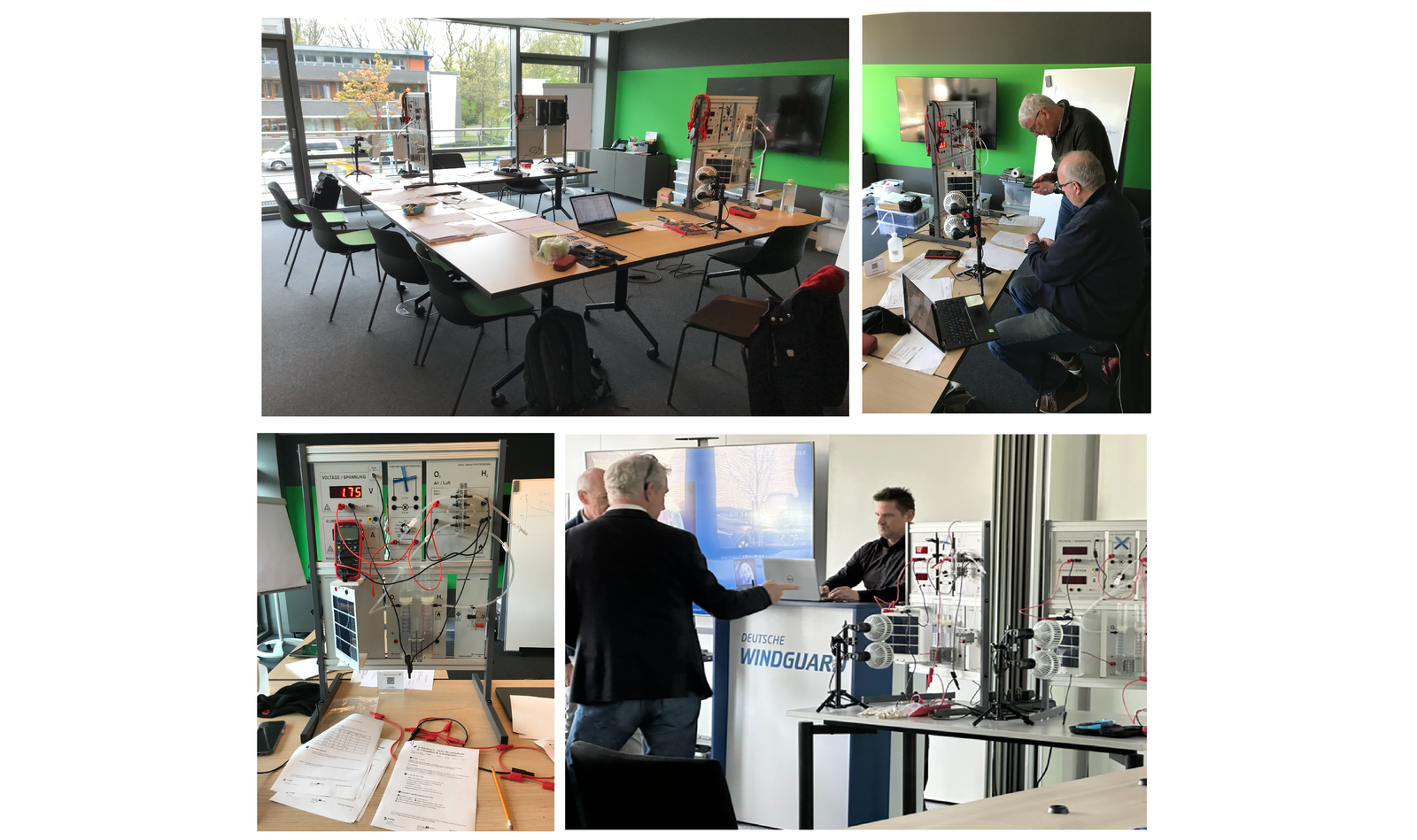 Training teachers on hydrogen classroom experiments