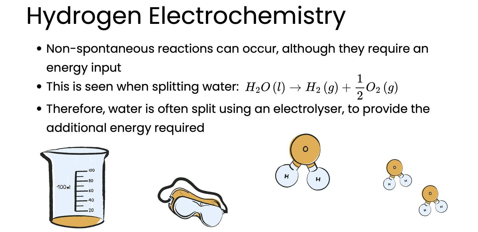 Hydrogen: Properties, Thermodynamics and Electrochemistry Presentation